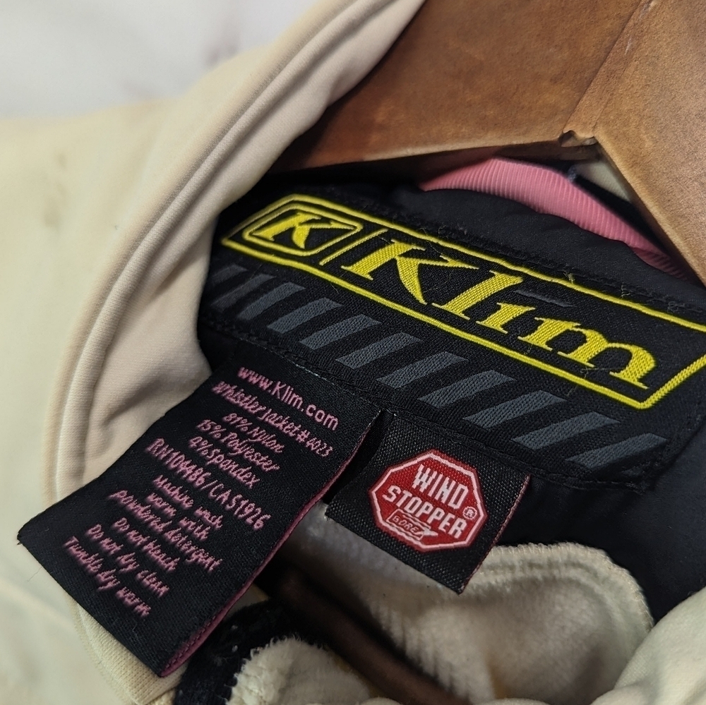 Klim Women's Cream Softshell Jacket - Lightweight Full-Zip - Picture 3 of 13